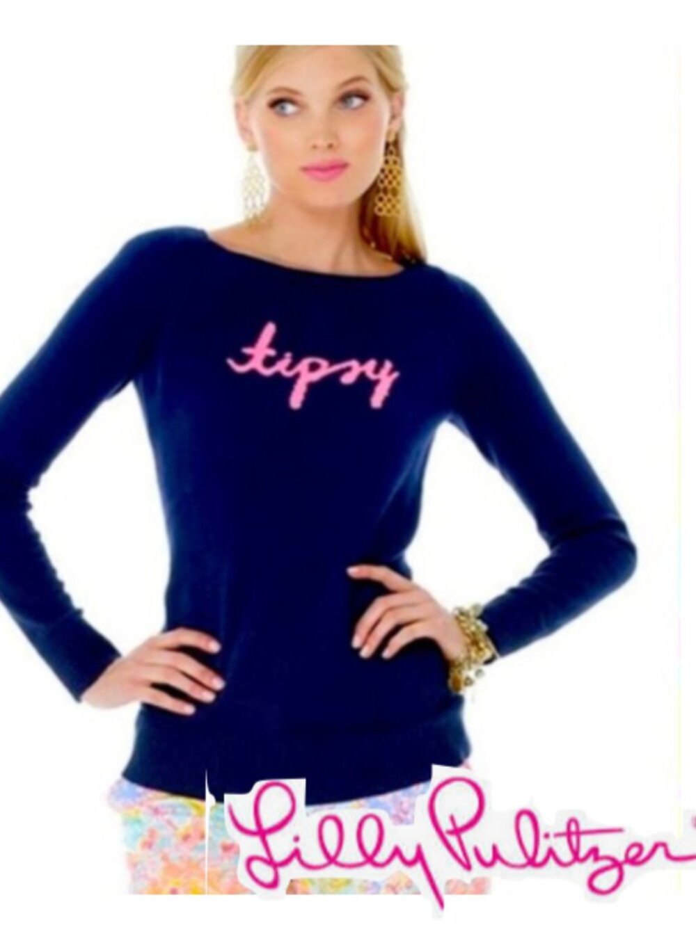 Lilly Pulitzer "Tipsy" Sweater